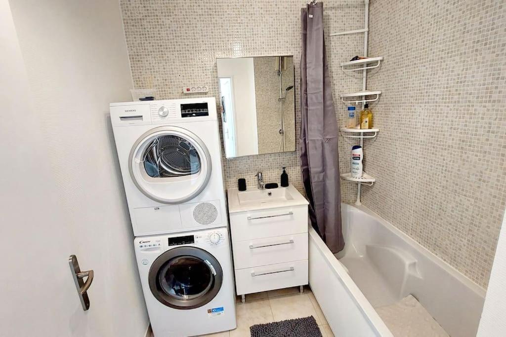 Cosy Home 2, 2 Chambres, 6 Personnes, 3 Min Gare, Parking Сержи Экстерьер фото