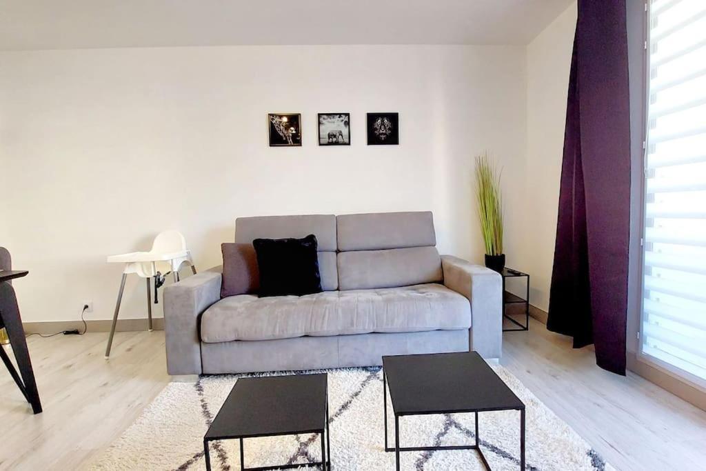 Cosy Home 2, 2 Chambres, 6 Personnes, 3 Min Gare, Parking Сержи Экстерьер фото